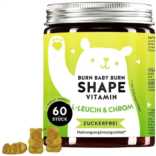 Bears with Benefits Burn Baby Burn Shape Vitamin Gummies – Made in Germany