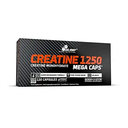 Olimp Creatine 1250: Maximale Leistung in jeder Kapsel - 120 Stück