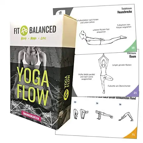 YogaFlow-Box: Deine Praxis mit 60 Karten für Balance und Energie