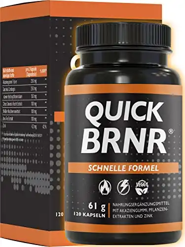 QUICK BRNR 6in1: Schnell zu deinen Zielen mit Expertenformel & effektiven Inhaltsstoffen!